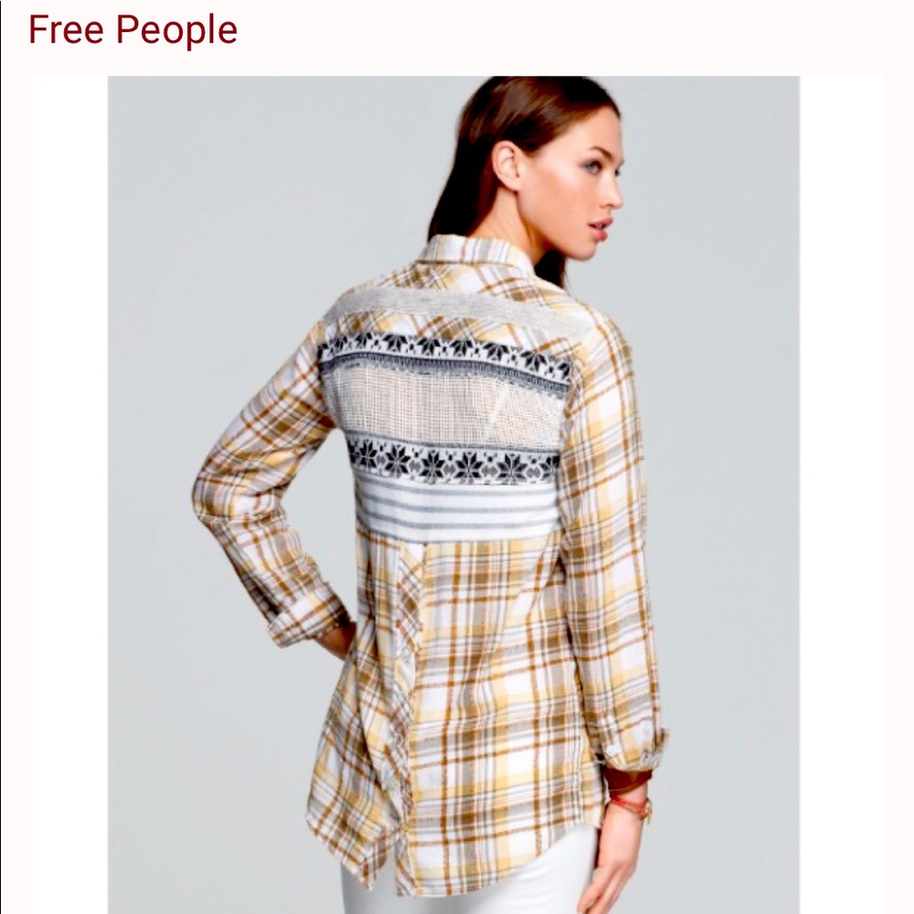 Free People We the Free Park Ranger Top Fall Style🍁🍂